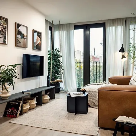 Tokashi - 2 Bedrooms And Balcony In Eixample Dreta Апартаменты Барселона