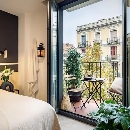 Tokashi - 2 Bedrooms And Balcony In Eixample Dreta Апартаменты Барселона