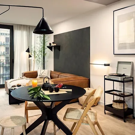 Апартаменты Tokashi - 2 Bedrooms And Balcony In Eixample Dreta Барселона